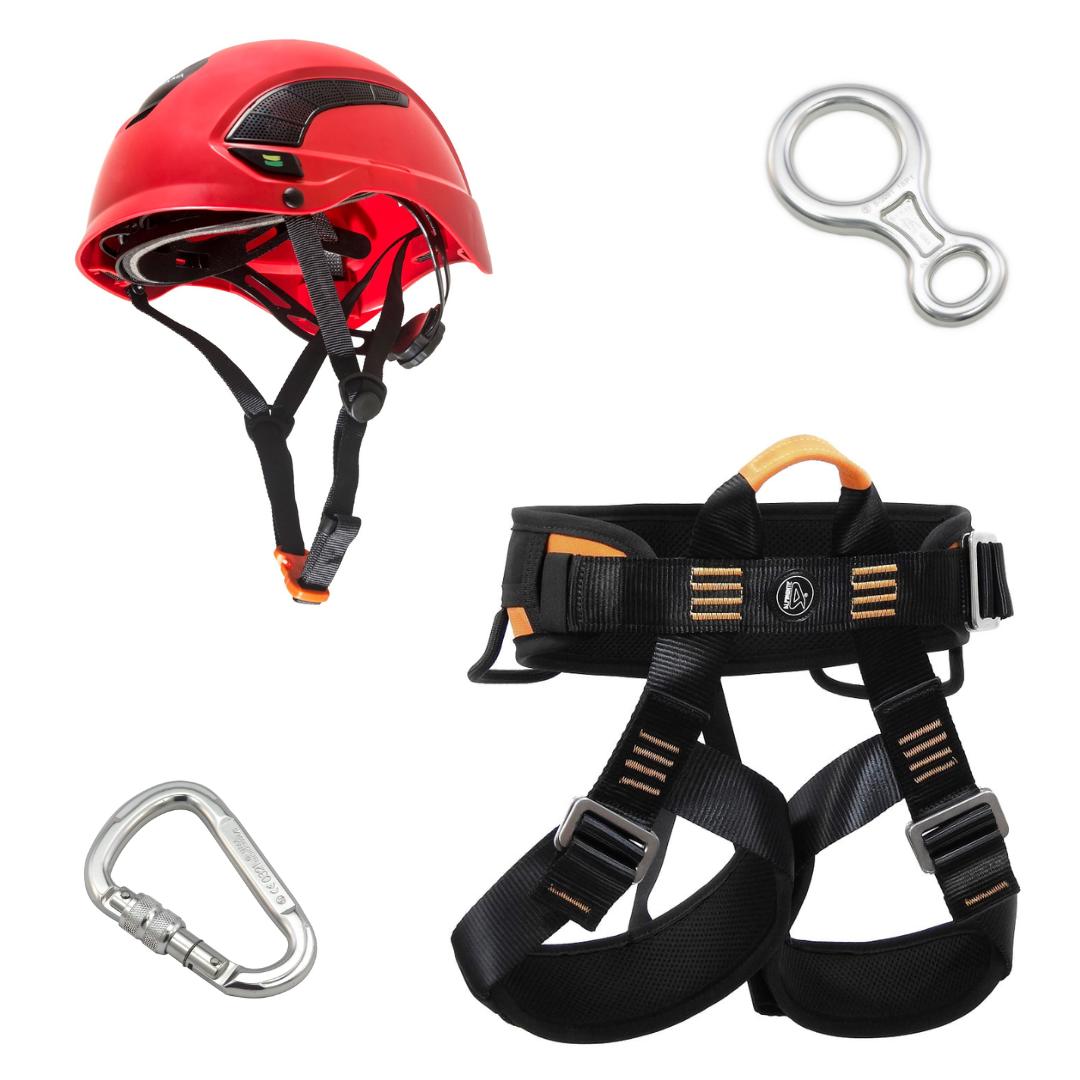 KIT ALP040-VM BASIC CONFORT RAPEL E ESCALADA ALPIMONTE