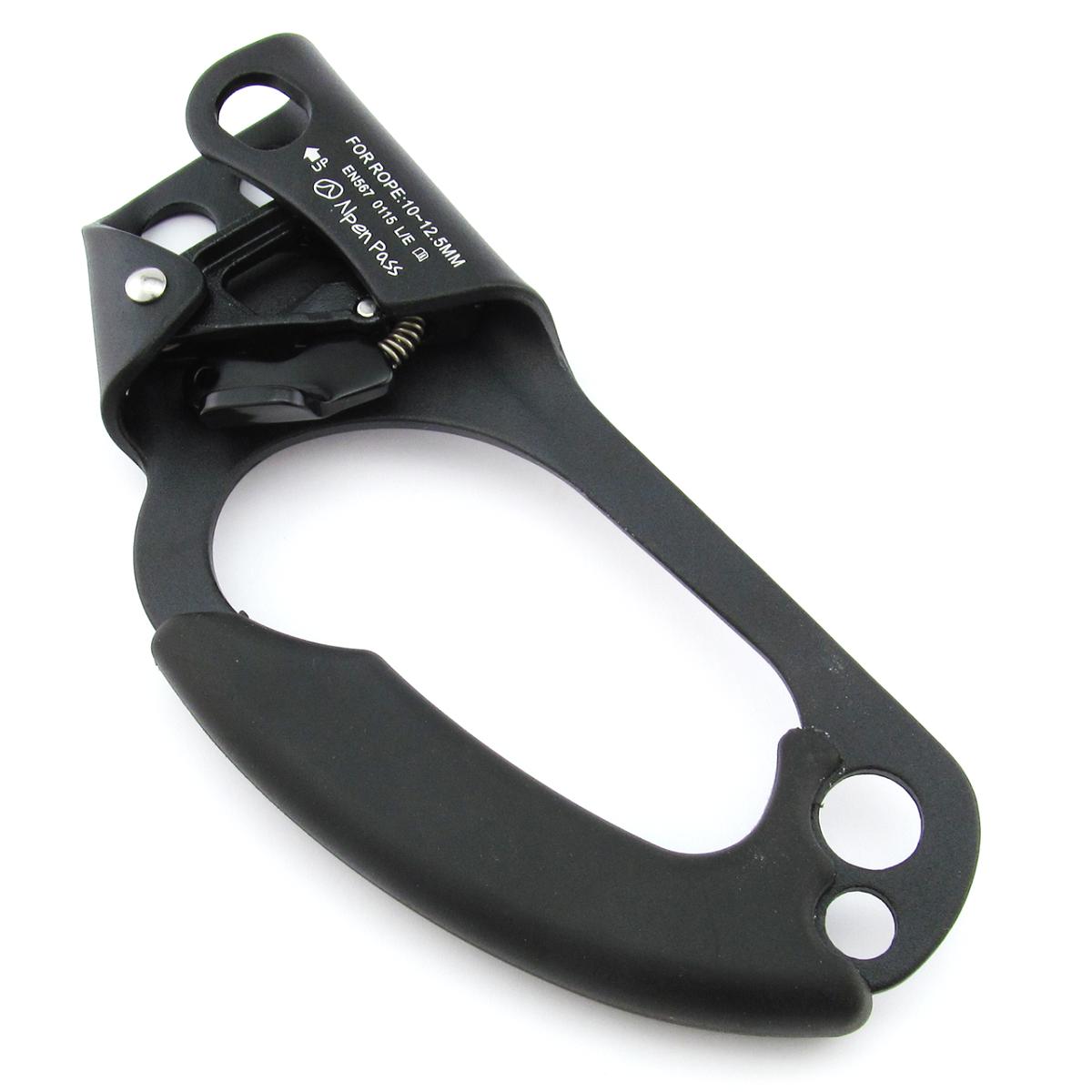 Blocante Ascensor Punho Esquerdo para Cordas 10mm a 12,5mm ASCEN BLACK