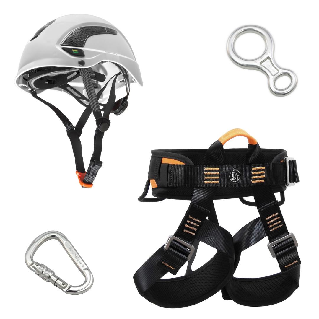 KIT ALP040-BC BASIC CONFORT RAPEL E ESCALADA ALPIMONTE