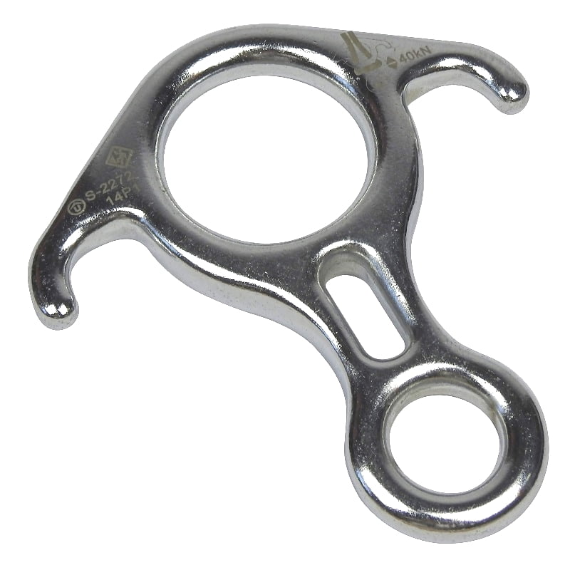 Freio Oito Resgate Aço Carbono 40kN