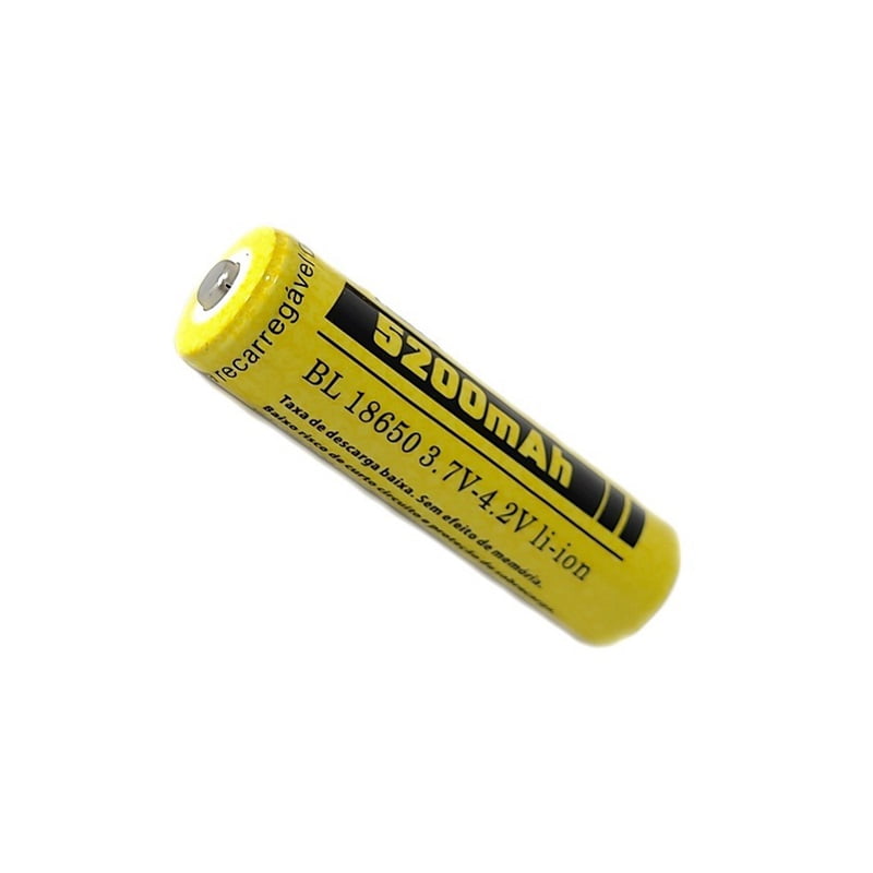 Bateria WS-18650 5200mAh 3.7V-4.2V LI-ION