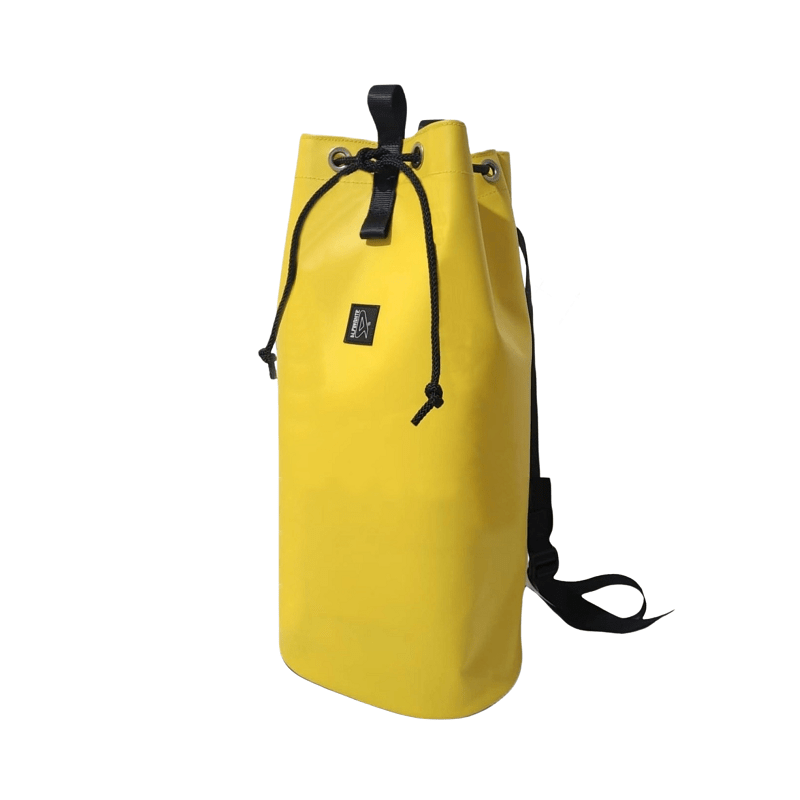 MOCHILA SACO DE ESPELEOLOGIA CARSO MINI ALPIMONTE 16 LITROS AMARELA (PRODUTO EXCLUSIVO)