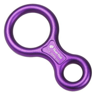 FREIO OITO (FREIO 8) 35KN ALUMÍNIO ROXO