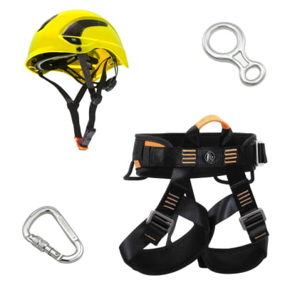 KIT ALP040-AM BASIC CONFORT RAPEL E ESCALADA ALPIMONTE