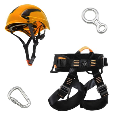 KIT ALP040-LJ BASIC CONFORT RAPEL E ESCALADA ALPIMONTE