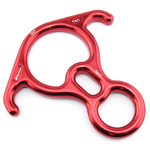 Freio Oito (Freio 8) Resgate 40 kN Duralumínio BART Vermelho Freio Oito (Freio 8) Resgate 40 kN Duralumínio BART Vermelho