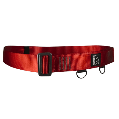  Cinto de Espeleologia Simples Regulável PERUAÇU Alpimonte® Vermelho
