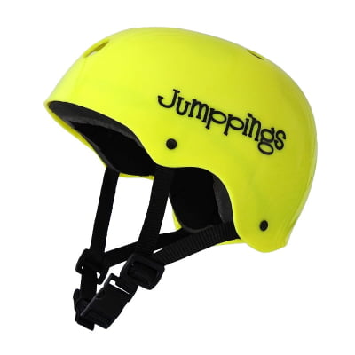 Capacete PP (Infantil) Esportivo Amarelo Rapel Escalada Tirolesa Skate